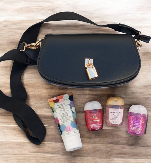 Set Bath and Body y Bolso de Mano